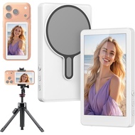 Skrin Monitor Selfie Telefon - Monitor Selfie Kamera Belakang Telefon Magnetik untuk Vlog - Paparan 