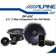 Alpine 6.5" Digital Precision DP Series 2 Way Component Set Speaker With Crossover Car Spk DP-65C