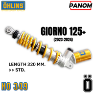 โช้คหลัง (OHLINS) HONDA GIORNO+125 (2023-2024) (ความสูง 320 mm. STD) Barcode HO 349
