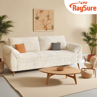 RaySure - 可折疊小戶型忌廉風儲物兩用沙發床