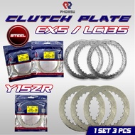 STEEL CLUTCH PLATE PHOMSU LC135 4S / EX5 / Y15 Y15ZR CLUTCH DISC CLUTCH PLATE IRON PLATE PIRING BESI