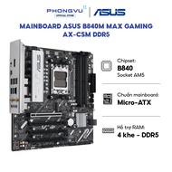 Mainboard Asus B840M MAX GAMING AX-CSM - Micro-ATX - Socket AM5 - DDR5 -