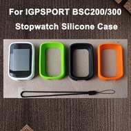 Silicone Protective Case For IGPSPORT BSC200S BSC300T Chronograph With Protective Film And Rope Acce