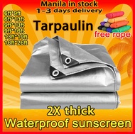 Trapal waterproof makapal Canopy heavy duty outdoor portable tarpaulin PE tolda trapal for tricycle 