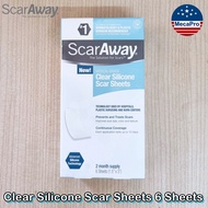 50% OFF ราคา Sale!!  EXP: 03/2024 ScarAway® Silicone Scar Sheets, Gel, Spray ผลิตภัณฑ์ สำหรับแผลเป็น คีลอยด์ รอยแผล แผ่นแปะ, เจล, สเปรย์