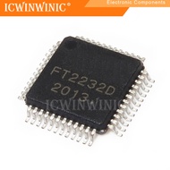 5 Piece  FT2232D FT2232 LQFP-48  Integrated circuit IC