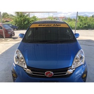 perodua gear up sticker alza myvi