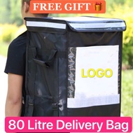 💥KL Ready Stock💥80L Food Delivery Bag Food Thermal Delivery Bag Backpack Warmer Cooler 80Litre Picni