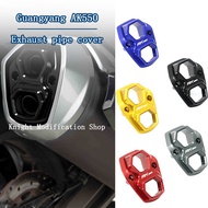 For AK550 AK 550 AK550 exhaust pipe rear trim cover 2017 2018 2019 2020 2021 2022 2023 modified acce