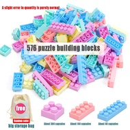 2Hqixv8o Mainan Lego Block Isi 576 Pcs Edukasi - Building Brick Anak Edukatif Besar Anak Balita /bon