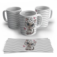 Cat Mug | Beautiful Cat Lover Mug Glass Gift