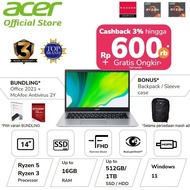 Acer Aspire 3 Slim A314-22 Ryzen 3-3250U 8GB/4GB 256 SSD W10 OHS