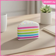 [DilidilidaMY] Sprinkle Cake Cake Slice Relaxation Gadget Soft Texture for Kids, Office, School