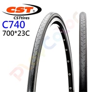 Genuine CST C740 [700 * 23c] 100PSI City Tire ROAD Bike Bicycle Outer [T80-37]