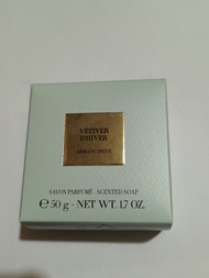 GIORGIO ARMANI vetiver d'hiver亞曼尼 高級訂製淡香水花園 巴比倫香根草香氛皂 50g  到期日2026年11月 35元