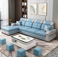 sofa minimalis sofa ruang tamu sofa letter L sofa Lsudut sofa kulit sofa bludru