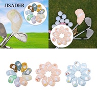 [JISADER] 9Pcs Golf Club Head Covers Player Golfer Outdoor Sports Golf Iron Covers Set