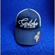Navy mesh golf gotcha hat
