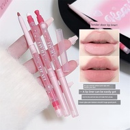 lip liner Lip gloss warna bogel, kalis air, lipstik tahan lama