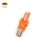 〔8C05〕 New F Female to RJ45 Male Coaxial Coax Barrel Coupler Adapter RJ45 to RF Connector 〔8C〕
