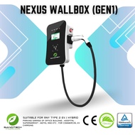 NEXUS Gen1 - Type1/Type 2 Car Smart EV Charge Wallbox (7KW/11KW/22KW) WIFI LAN