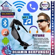 Kacamata Hitam Headset Bluetooth Earphone Stereo kacamata headset mp3 Headset Kacamata MP3 Headphone