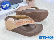 lin lin big shop รองเท้าแตะแฟชั่นเพื่อสุขภาพแบบคีบประดับเพชรพลอยส้นสูง 2.5 นิ้ว (6cm) รหัสyy8779-404