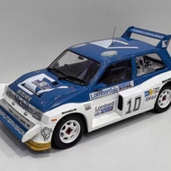 IXO 1/18 MG METRO 6R4 10 1986 Master Rally Car Model Alloy