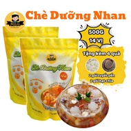 [BIG SET 500g] Combo of 2 Sets of Beauty Tea 13 Flavors Co Mam Foods - Many Toppings with little sug