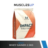 【AUTHENTIC】Myprotein Impact Whey Gainer 2.5kg - Gym Protein Mass Gainer
