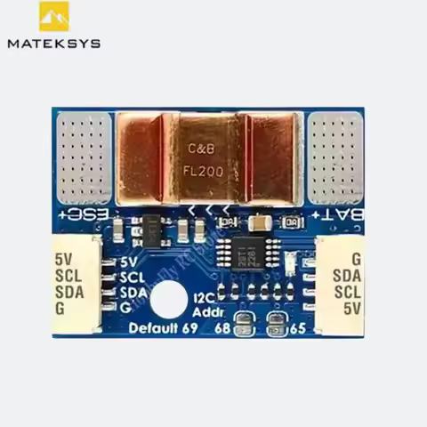 MATEK I2C-INA-BM Ultra-Precise I2C Power Monitor High Accuracy Current 0-204.8A 0-85V for RC FPV Dro