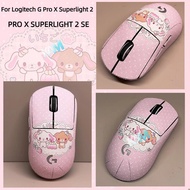 [Kam] DIY Cute Cartoon Anime Mouse Skin Sticker Diamond Lizard Texture Full Cover Anti-Slip Sweat-Re