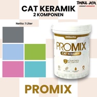Cat Keramik Promix 1 Liter / Cat Keramik Kamar Mandi / Cat Keramik Lantai Rumah / Cat Keramik Dindin