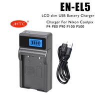 Nikon EN-EL5 Battery Charger -For Nikon Coolpix P4 P80 P90 P100 P500 P510 P520 P530 P5000 P5100 5200