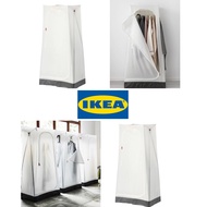 [READY STOCK] IKEA VUKU WARDROBE WHITE 74X51X149CM | PORTABLE FOLDABLE WARDROBE | ALMARI BAJU PUTIH 