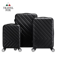 【TRAVEL FOX 旅狐】 19+24+28吋時尚經典 可伸縮加大拉鍊登機行李箱三件組