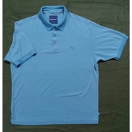 TOMMY BAHAMA COLLARED SHIRT BLUE USED MEN SIZE LARGE