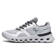 รองเท้าผ้าใบผู้ชาย Shock-absorbing รองเท้าวิ่งรองเท้า Breathable Men Soft Sole ถักกีฬากลางแจ้งรองเท้