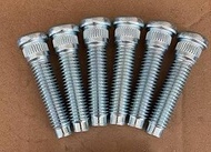 6PCS M14*2.0 Serrated Wheel Studs 610-542 15.9mm Knurl 61.5mm Length Replacement for 2009-2014 Ford 