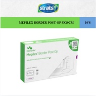 496200- MEPILEX BORDER POST-OP 9X10CM 10'S (EXP: 2028/10) FOR WOUNDS