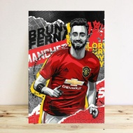B.Fernandes/ A3+ wall Poster Without frame.