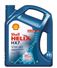 SHELL HELIX HX7 10W40 4L SEMI 100% ORIGINAL (7000KM)