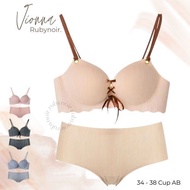 VIONNA BRA / BH SET + CD Rubynoir cup 34A-38A seamless without wire