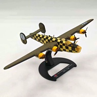 R RV-model 1: 144 World War II US Army B-24D Liberator Heavy Bomber Alloy Simulation Aircraft model