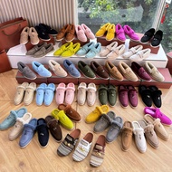 LP Classic Women's Shoes - Genuine Leather Casual Flats with Rabbit Fur Lining