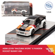 AR2158 Inno 1/64 Toyota AE86 Levin Inazuma Worx Pandem Rocket Bunny 86