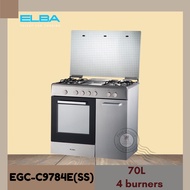 Elba 70L EGC-C9783E(SS)/EGC-C9784E(SS) Free Standing Gas Cooker