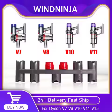 Hanger For Dyson V7 V8 V10 V11 V15 Vacuum Cleaner Place Brush Head Nozzle Cleaning Accessories Brack