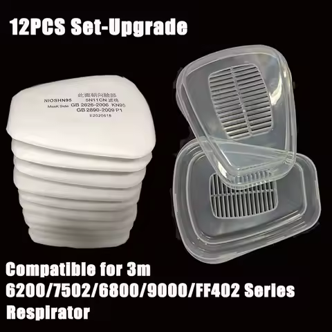 Replaced Anti Particle Dust-proof 5N11 Cotton Filter 501 Retainer Supplies For 3M Series Respirator 
