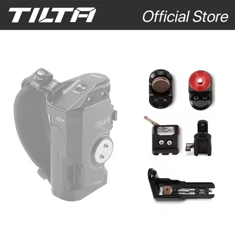 TILTA Advanced Side Handle Attachment Rosette Connection Allows NATO Rail ARRI Rosette 1/4"-20 Threa